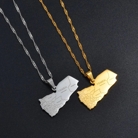 18K Gold Plated Yemen Necklace
