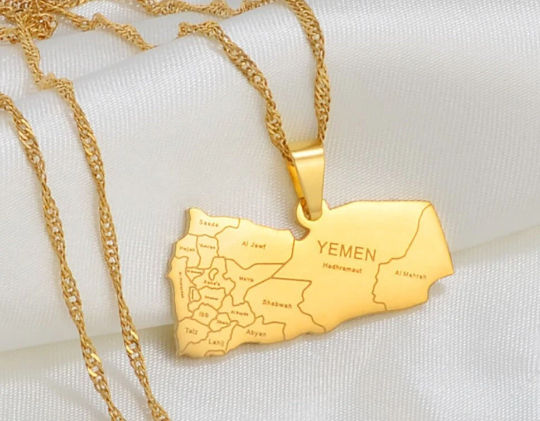 18K Gold Plated Yemen Necklace