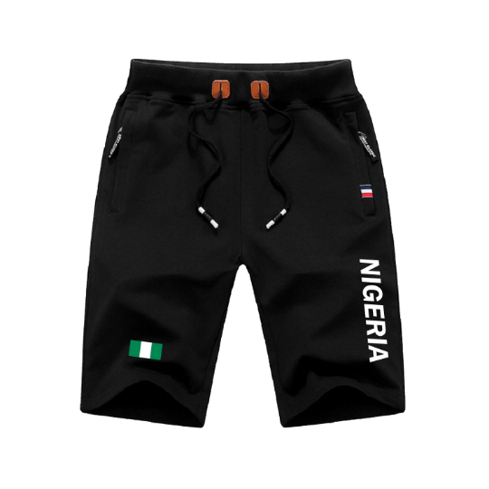 Nigeria Shorts / Nigeria Pants / Nigeria Shorts Flag / Nigeria Jersey / Grey Shorts / Black Shorts / Nigeria Poster / Nigeria Map / Men