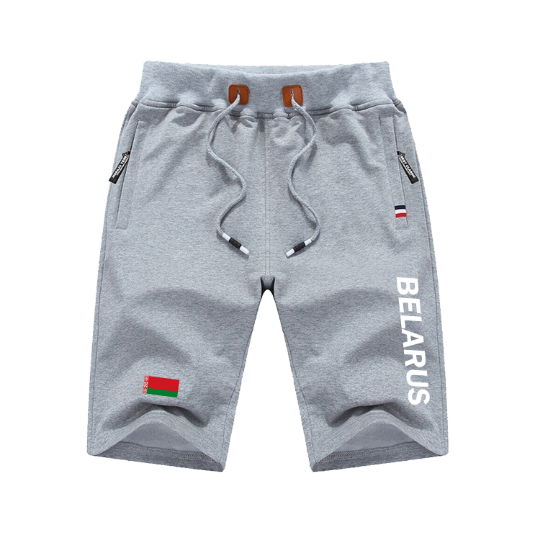 Belarus Shorts / Belarus Pants / Belarus Shorts Flag / Belarus Jersey / Grey Shorts / Black Shorts / Belarus Poster / Belarus Map