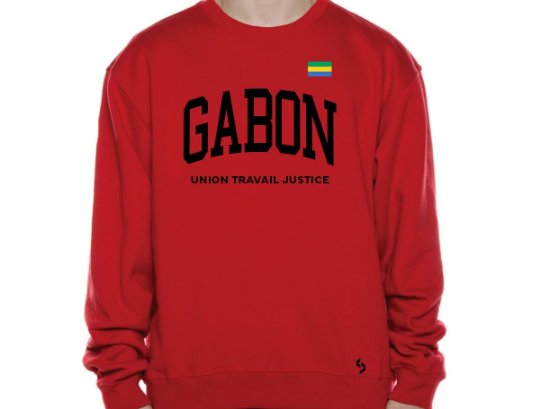 Gabon Sweatshirts / Gabon Shirt / Gabon Sweat Pants Map / Gabon Jersey / Grey Sweatshirts / Black Sweatshirts / Gabon Poster