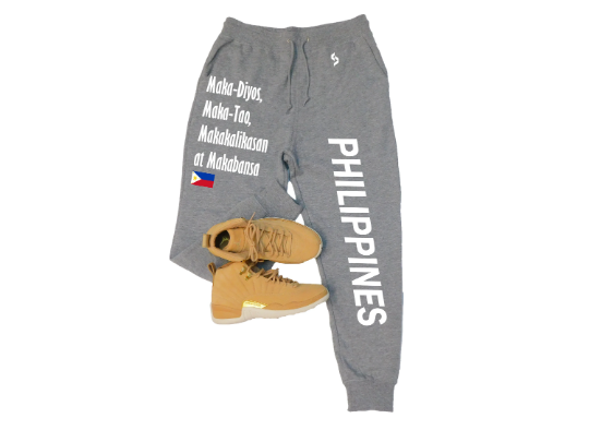 Philippines Sweatpants / Philippines Shirt / Philippines Sweat Pants Map / Grey Sweatpants / Black Sweatpants / Philippines Poster