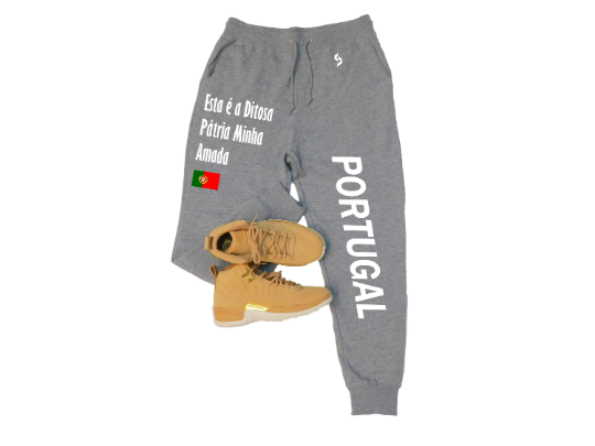 Portugal Sweatpants / Portugal Shirt / Portugal Sweat Pants Map / Portugal Jersey / Grey Sweatpants / Black Sweatpants / Portugal Poster