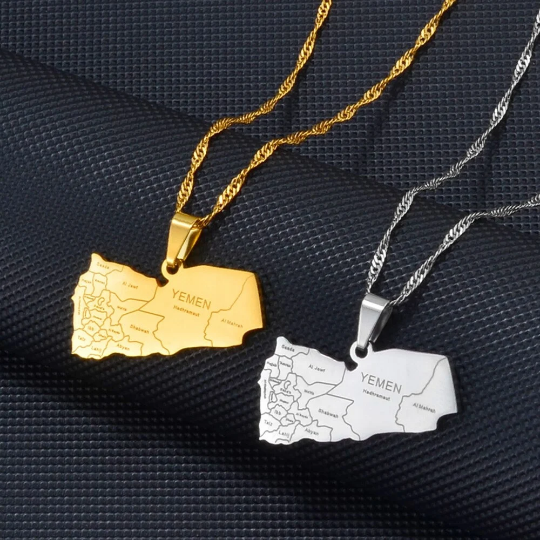 18K Gold Plated Yemen Necklace