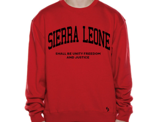 Sierra Leone Sweatshirts / Sierra Leone Shirt / Sierra Leone Sweat Pants Map / Sierra Leone Jersey / Grey Sweatshirts / Black Sweatshirts