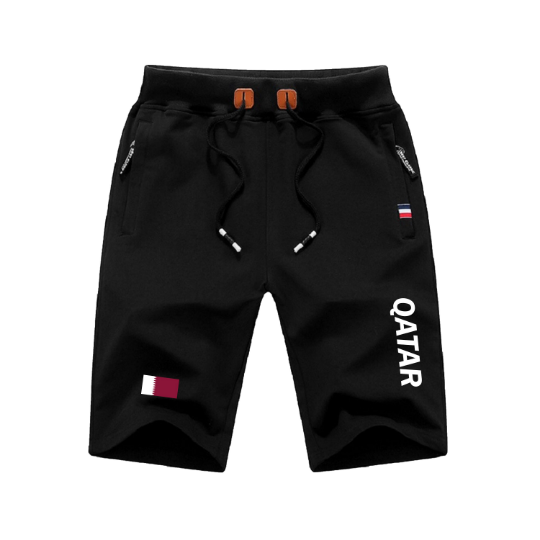 Qatar Shorts / Qatar Pants / Qatar Shorts Flag / Qatar Jersey / Grey Shorts / Black Shorts / Qatar Poster / Qatar Map / Men Women