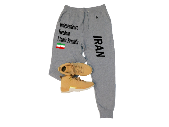 Iran Sweatpants / Iran Shirt / Iran Sweat Pants Map / Iran Jersey / Grey Sweatpants / Black Sweatpants / Iran Poster