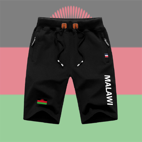 Malawi Shorts / Malawi Pants / Malawi Shorts Flag / Malawi Jersey / Grey Shorts / Black Shorts / Malawi Poster / Malawi Map / Men Women