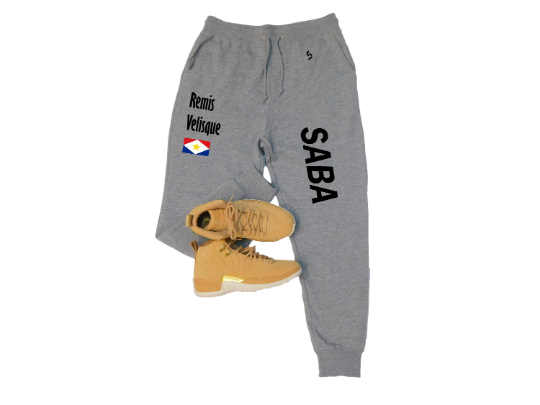 Saba Sweatpants / Saba Shirt / Saba Sweat Pants Map / Saba Jersey / Grey Sweatpants / Black Sweatpants / Saba Poster