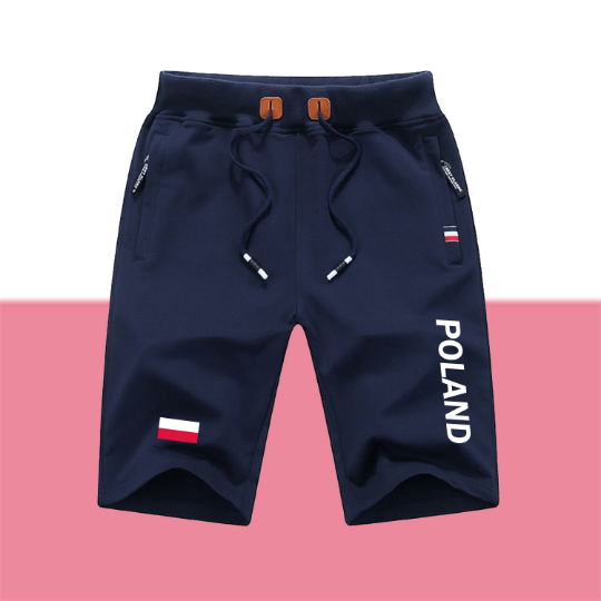 Poland Shorts / Poland Pants / Poland Shorts Flag / Poland Jersey / Grey Shorts / Black Shorts / Poland Poster / Poland Map / Men Women