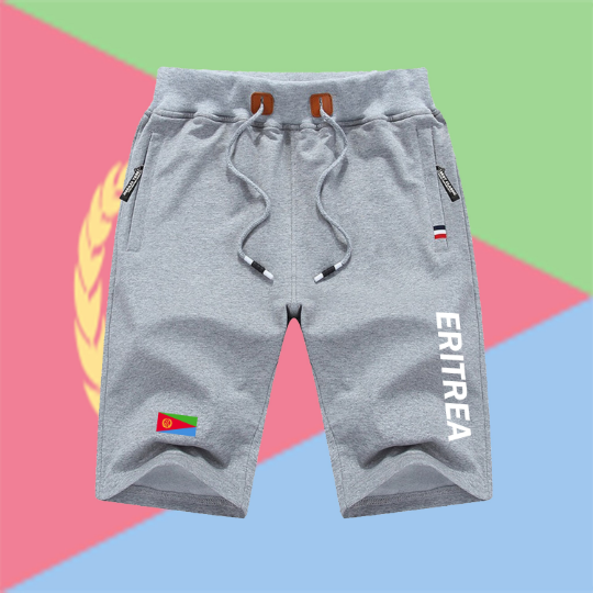 Eritrea Shorts / Eritrea Pants / Eritrea Shorts Flag / Eritrea Jersey / Grey Shorts / Black Shorts / Eritrea Poster / Eritrea Map