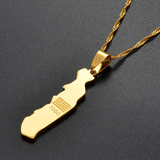 18k Gold Plated Togo Necklace
