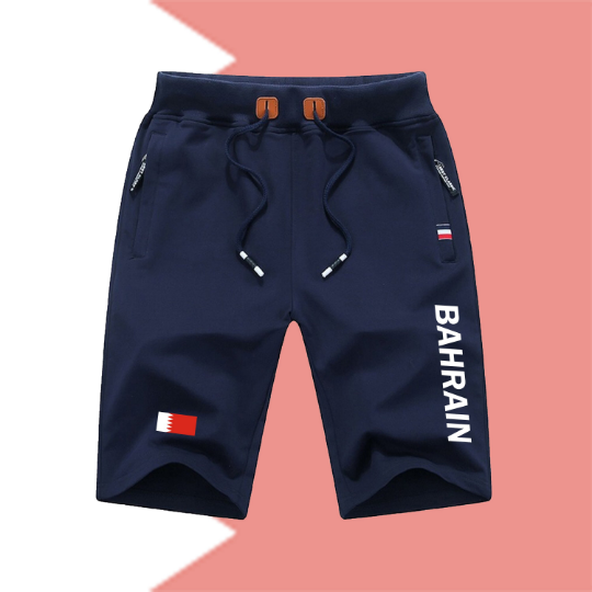 Bahrain Shorts / Bahrain Pants / Bahrain Shorts Flag / Bahrain Jersey / Grey Shorts / Black Shorts / Bahrain Poster / Bahrain Map
