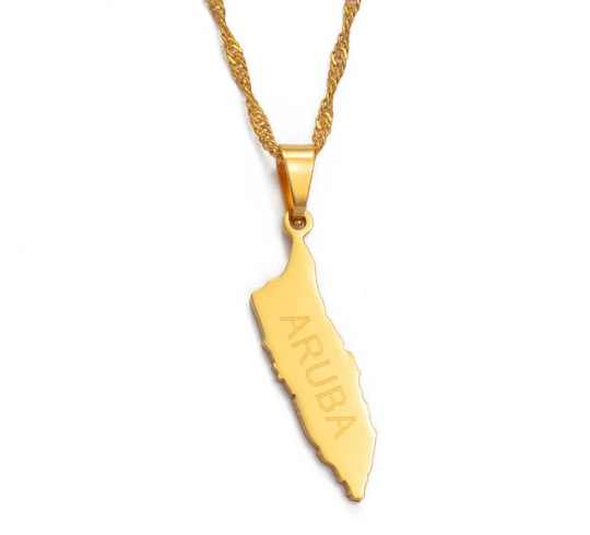 18K Gold Plated Aruba Necklace