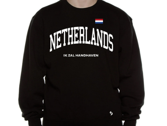 Netherlands Sweatshirts / Netherlands Shirt / Netherlands Sweat Pants Map / Netherlands Jersey / Grey Sweatshirts / Black Sweatshirts