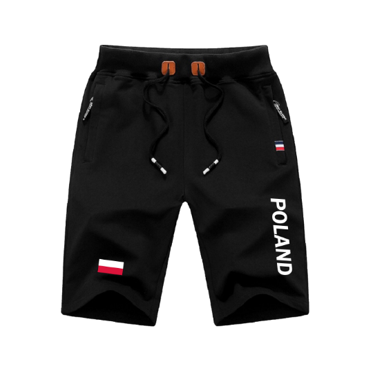 Poland Shorts / Poland Pants / Poland Shorts Flag / Poland Jersey / Grey Shorts / Black Shorts / Poland Poster / Poland Map / Men Women