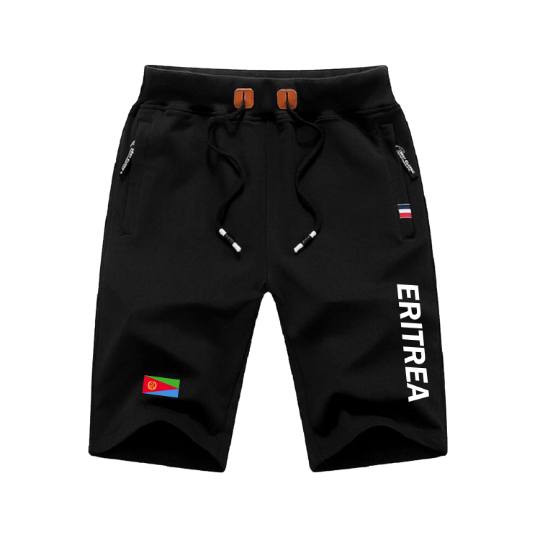 Eritrea Shorts / Eritrea Pants / Eritrea Shorts Flag / Eritrea Jersey / Grey Shorts / Black Shorts / Eritrea Poster / Eritrea Map