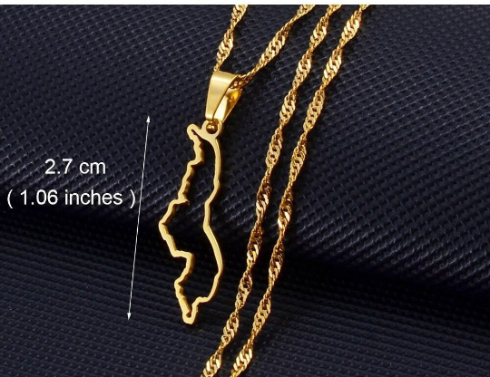 18k Gold Plated Malawi Necklace