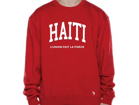 Haiti Sweatshirt / Haiti Hoodie / Haiti Sweatshirt Flag / Haiti Jersey / Grey Sweatshirt / Black Sweatshirt / Haiti Poster / Haiti Map