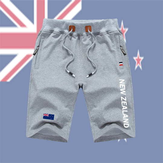 New Zealand Shorts / New Zealand Pants / New Zealand Shorts Flag / New Zealand Jersey / Grey Shorts / Black Shorts / New Zealand Poster