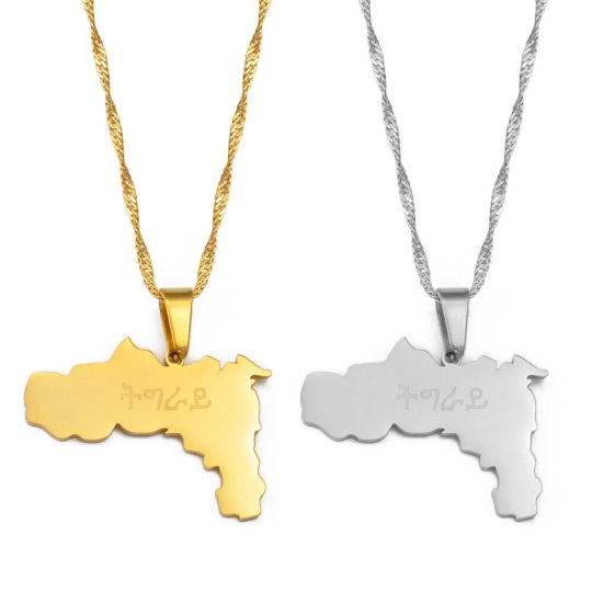 18k Gold Plated Ethiopia Tigray Necklace