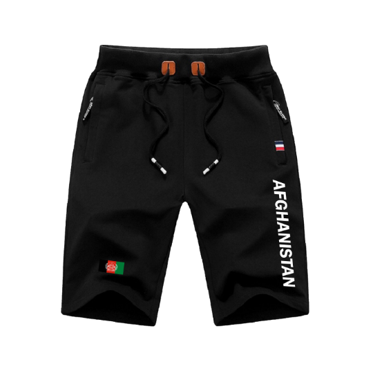 Afghanistan Shorts / Afghanistan Pants / Afghanistan Shorts Flag / Afghanistan Jersey / Grey Shorts / Black Shorts / Afghanistan Poster