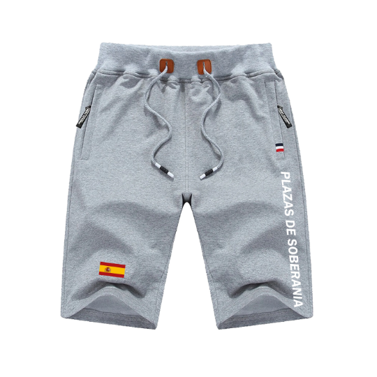 Plazas De Soberania Shorts / Plazas De Soberania Pants / Plazas De Soberania Shorts Flag / Plazas De Soberania Jersey / Grey Shorts