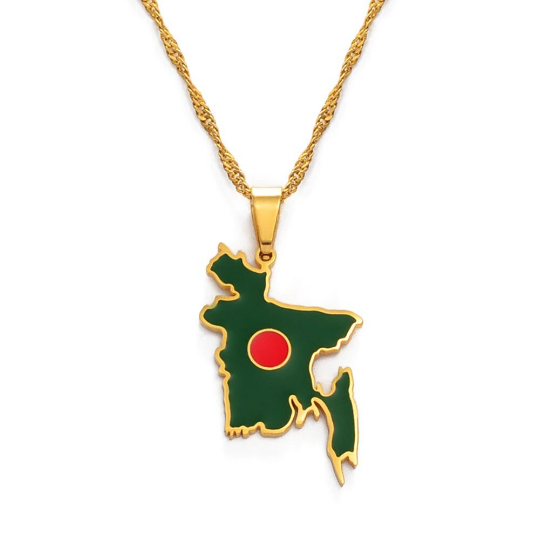 18K Gold Plated Bangladesh Necklace