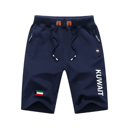 Kuwait Shorts / Kuwait Pants / Kuwait Shorts Flag / Kuwait Jersey / Grey Shorts / Black Shorts / Kuwait Poster / Kuwait Map / Men Women