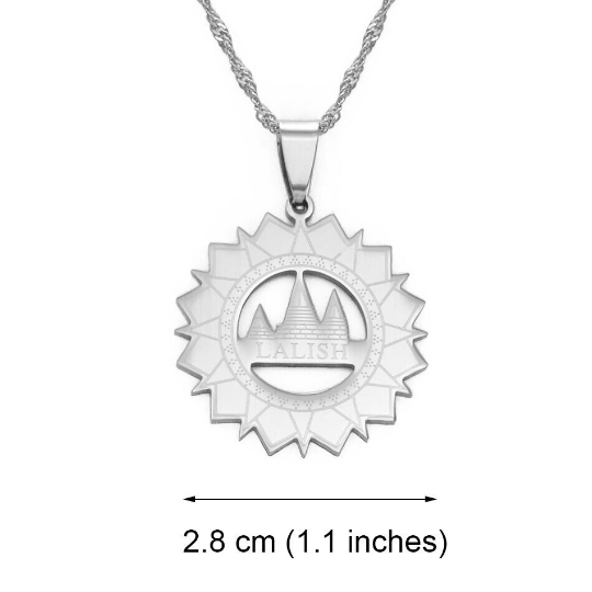 Yazidi Lalish Necklace, Yazidi Lalish Holy Temple, Yazidi Lalish Pendant, Yazidi Lalish Charm, Yazidi Bracelet, Yazidi Lalish Gifts
