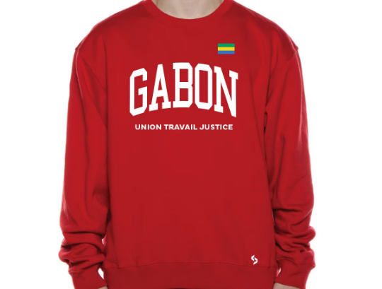 Gabon Sweatshirts / Gabon Shirt / Gabon Sweat Pants Map / Gabon Jersey / Grey Sweatshirts / Black Sweatshirts / Gabon Poster