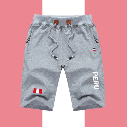 Peru Shorts / Peru Pants / Peru Shorts Flag / Peru Jersey / Grey Shorts / Black Shorts / Peru Poster / Peru Map / Men Women