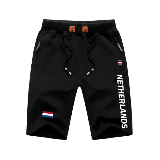 Netherlands Shorts / Netherlands Pants / Netherlands Shorts Flag / Netherlands Jersey / Grey Shorts / Black Shorts / Netherlands Poster