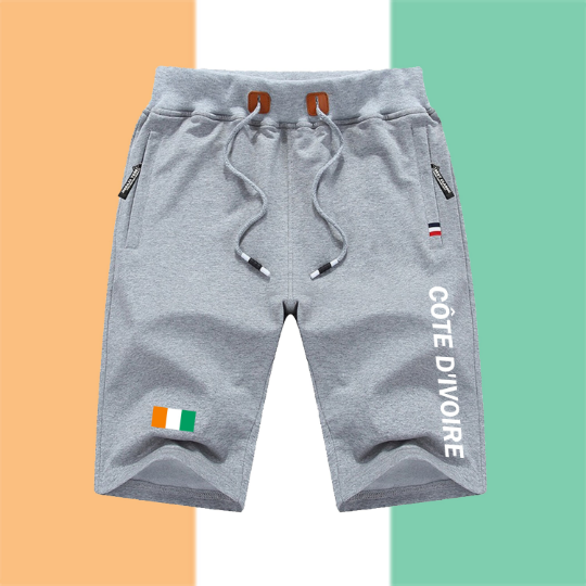 Côte d'Ivoire Shorts / Côte d'Ivoire Pants / Côte d'Ivoire Shorts Flag / Côte d'Ivoire Jersey / Grey Shorts / Black Shorts / Côte d'Ivoire