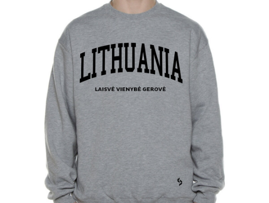 Lithuania Sweatshirts / Lithuania Shirt / Lithuania Sweat Pants Map / Lithuania Jersey / Grey Sweatshirts / Black Sweatshirts / Lithuania