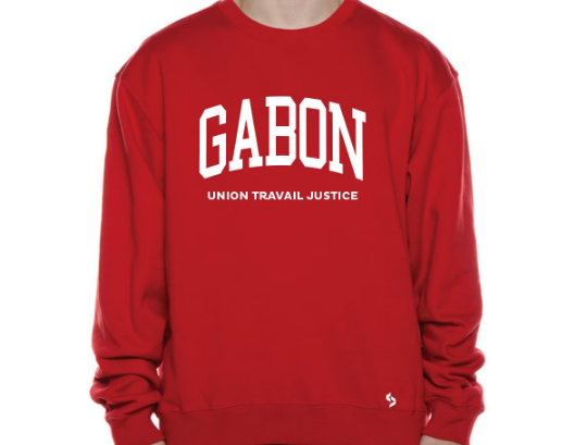 Gabon Sweatshirts / Gabon Shirt / Gabon Sweat Pants Map / Gabon Jersey / Grey Sweatshirts / Black Sweatshirts / Gabon Poster