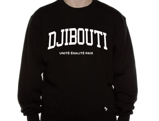 Djibouti Sweatshirts / Djibouti Shirt / Djibouti Sweat Pants Map / Djibouti Jersey / Grey Sweatshirts / Black Sweatshirts / Djibouti Poster