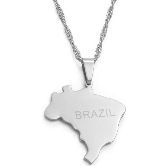 18K Gold Plated Brazil Necklace