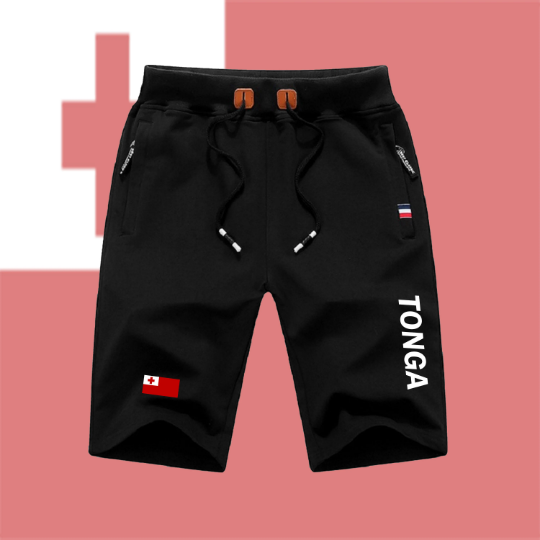 Tonga Shorts / Tonga Pants / Tonga Shorts Flag / Tonga Jersey / Grey Shorts / Black Shorts / Tonga Poster / Tonga Map / Men Women