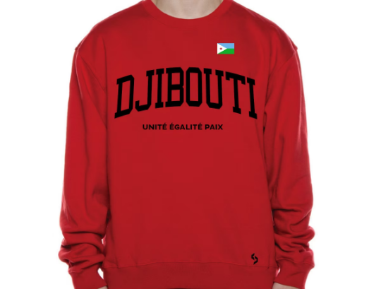 Djibouti Sweatshirts / Djibouti Shirt / Djibouti Sweat Pants Map / Djibouti Jersey / Grey Sweatshirts / Black Sweatshirts / Djibouti Poster