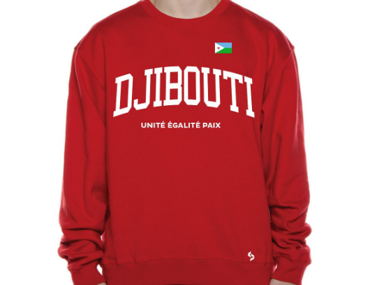Djibouti Sweatshirts / Djibouti Shirt / Djibouti Sweat Pants Map / Djibouti Jersey / Grey Sweatshirts / Black Sweatshirts / Djibouti Poster