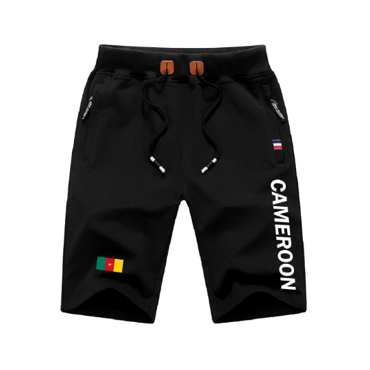 Cameroon Shorts / Cameroon Pants / Cameroon Shorts Flag / Cameroon Jersey / Grey Shorts / Black Shorts / Cameroon Poster / Cameroon Map