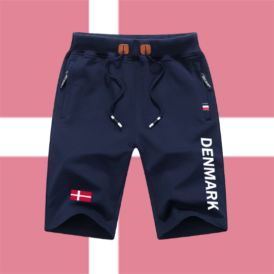 Denmark Shorts / Denmark Pants / Denmark Shorts Flag / Denmark Jersey / Grey Shorts / Black Shorts / Denmark Poster / Denmark Map