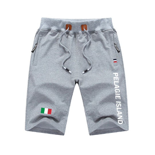 Pelagie Island Shorts / Pelagie Island Pants / Pelagie Island Shorts Flag / Pelagie Island Jersey / Grey Shorts / Black Shorts