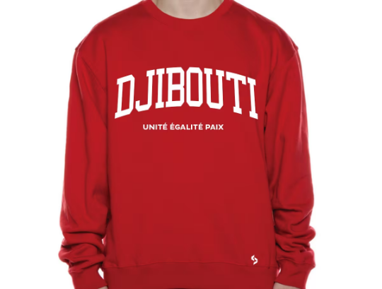 Djibouti Sweatshirts / Djibouti Shirt / Djibouti Sweat Pants Map / Djibouti Jersey / Grey Sweatshirts / Black Sweatshirts / Djibouti Poster