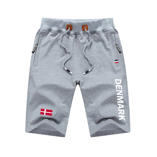 Denmark Shorts / Denmark Pants / Denmark Shorts Flag / Denmark Jersey / Grey Shorts / Black Shorts / Denmark Poster / Denmark Map