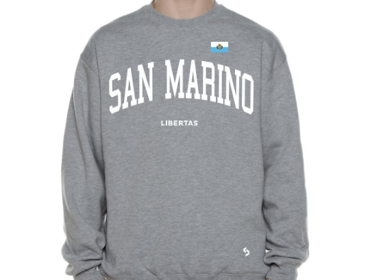 San Marino Sweatshirts / San Marino Shirt / San Marino Sweat Pants Map / San Marino Jersey / Grey Sweatshirts / Black Sweatshirts / Poster