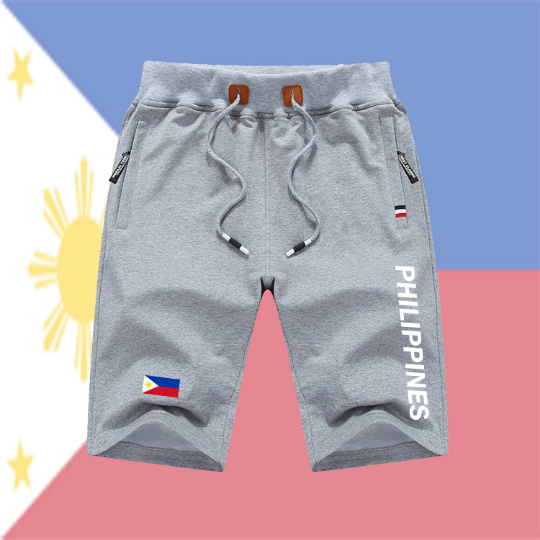 Philippines Shorts / Philippines Pants / Philippines Shorts Flag / Philippines Jersey / Grey Shorts / Black Shorts / Philippines Poster