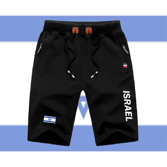 Israel Shorts / Israel Pants / Israel Shorts Flag / Israel Jersey / Grey Shorts / Black Shorts / Israel Poster / Israel Map / Men Women