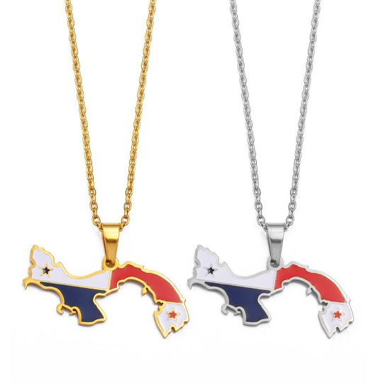 18k Gold Plated Panama Necklace